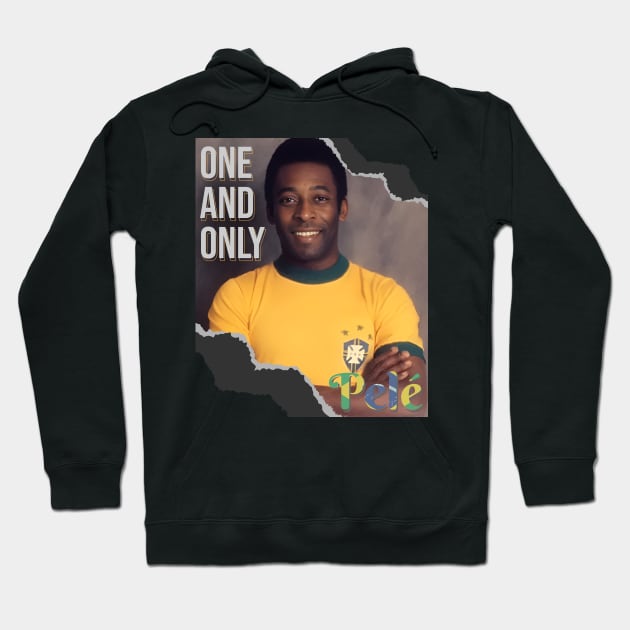 The one and only, Pele.RIP , football legend Hoodie by Aloenalone